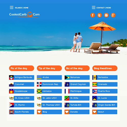 CoolestCarib Caribbean Travel Info Network